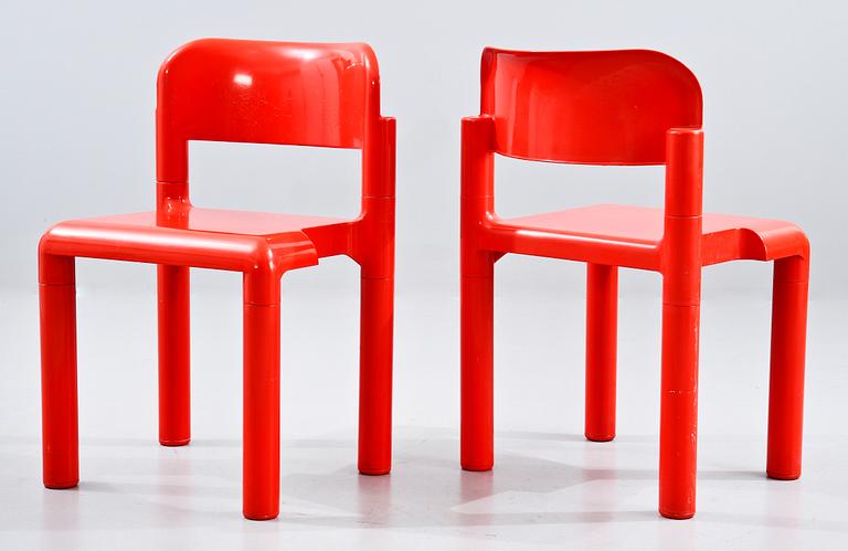 STOLAR, 4 st, Eero Aarnio, Upo Oy, Finland, 1900-talets fjärde kvartal.