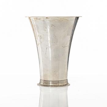 Nils Tornberg, bägare, silver, Linköping 1806.