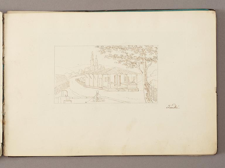 Otto August Malmborg, ALBUM med vyer från Turkiet, Ryssland, Polen och Sverige.