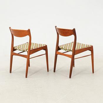 Chairs, a pair, mid-20th century, Denmark.