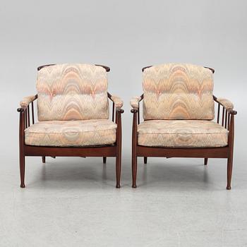 Kerstin Hörlin Holmqvist, fåtöljer, ett par, ”Skrindan ”, 1900-talets andra hälft.