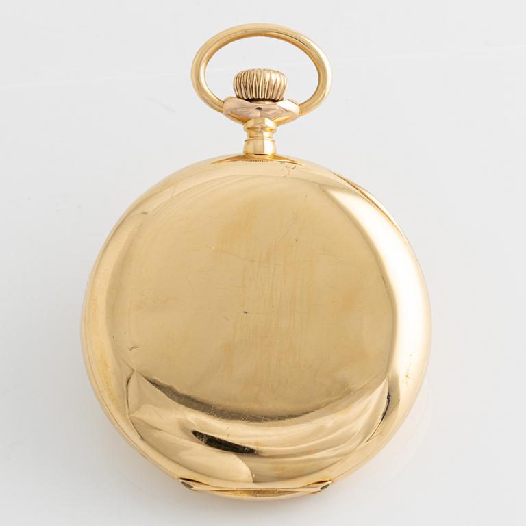 Ch. F. Tissot & Fils, pocket watch, 56 mm, hunter.