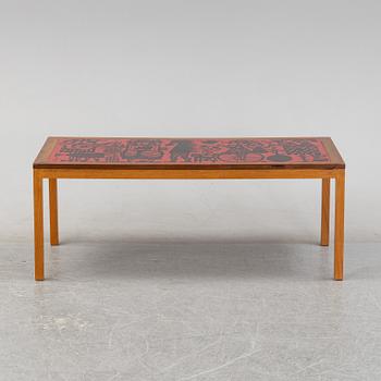 A coffee table by Stig Lindberg & David Rosén for Nordiska Kompaniet, ca 1959.