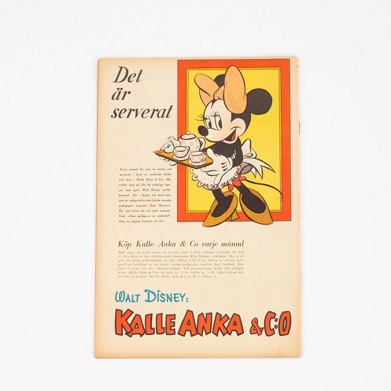 Comic book, "Kalle Anka & Co" No. 4, 1949.