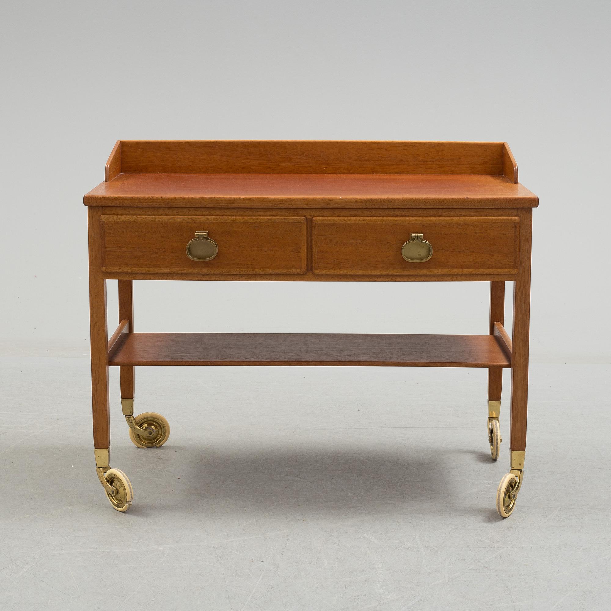 KERSTIN HÖRLIN-HOLMQUIST, a table from the Triva-serien, NK:s Verkstäder, Nyköping 1960's.