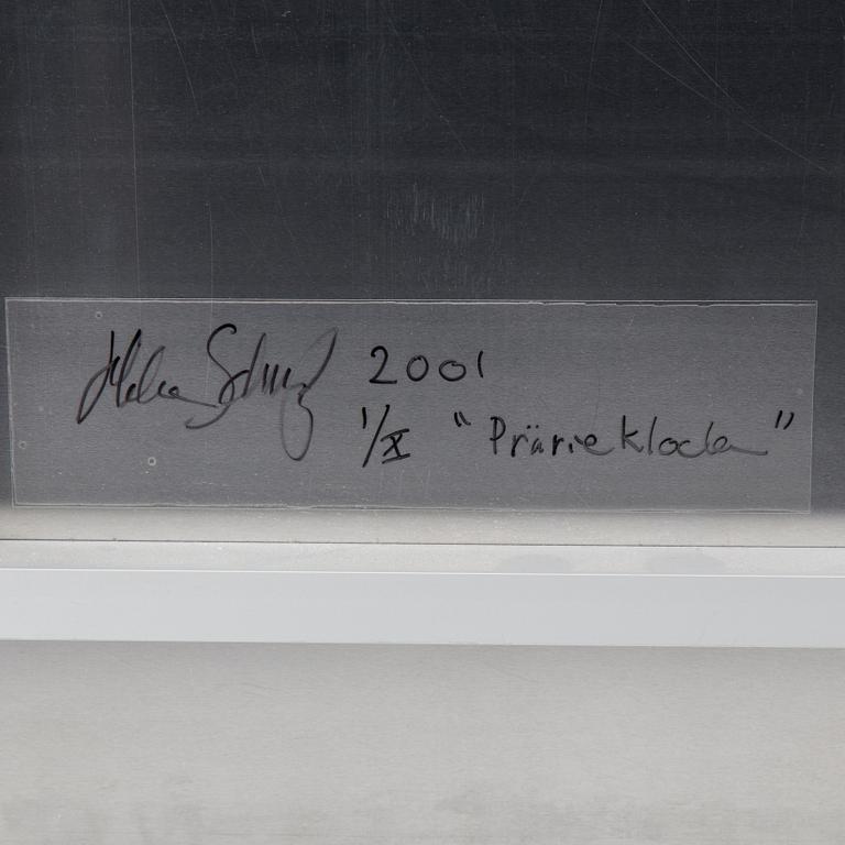 HELENE SCHMITZ, Fotografi monterat på aluminium signerat och daterat 2001 och numrerat 1/10 a tergo.