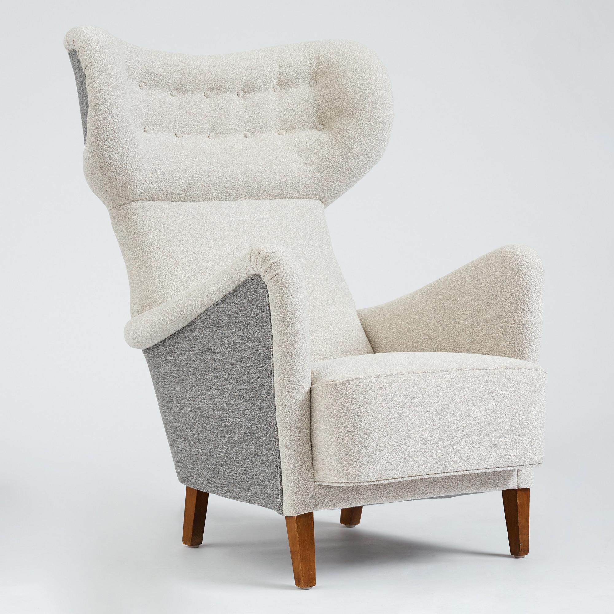 Gustav Axel Berg, an easy chair, "Estelle", AB G.A. Bergs, Sweden 1940's.