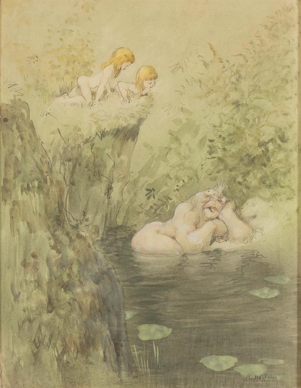 Robert Högfeldt, Sjöodjuret.