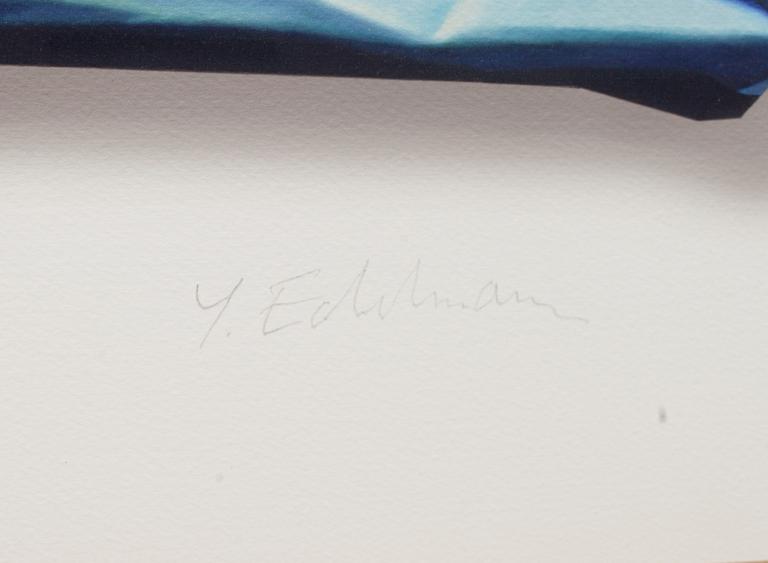 YRJÖ EDELMANN, gicléetryck, signerad och numrerad 30/150.