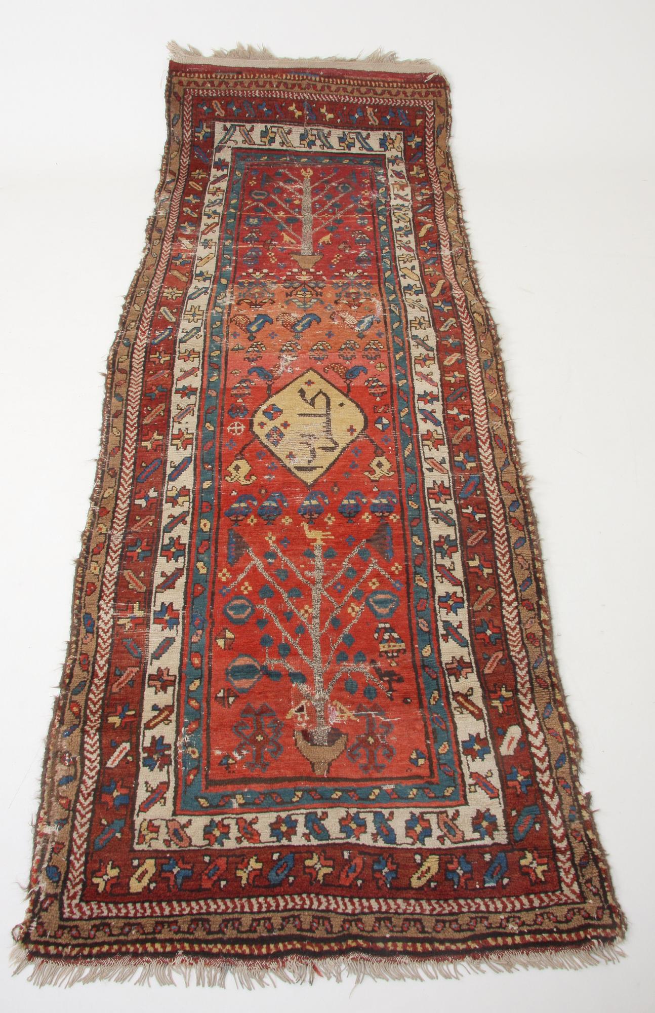 GALLERIMATTA, antik Västpersisk. 260 x 89.