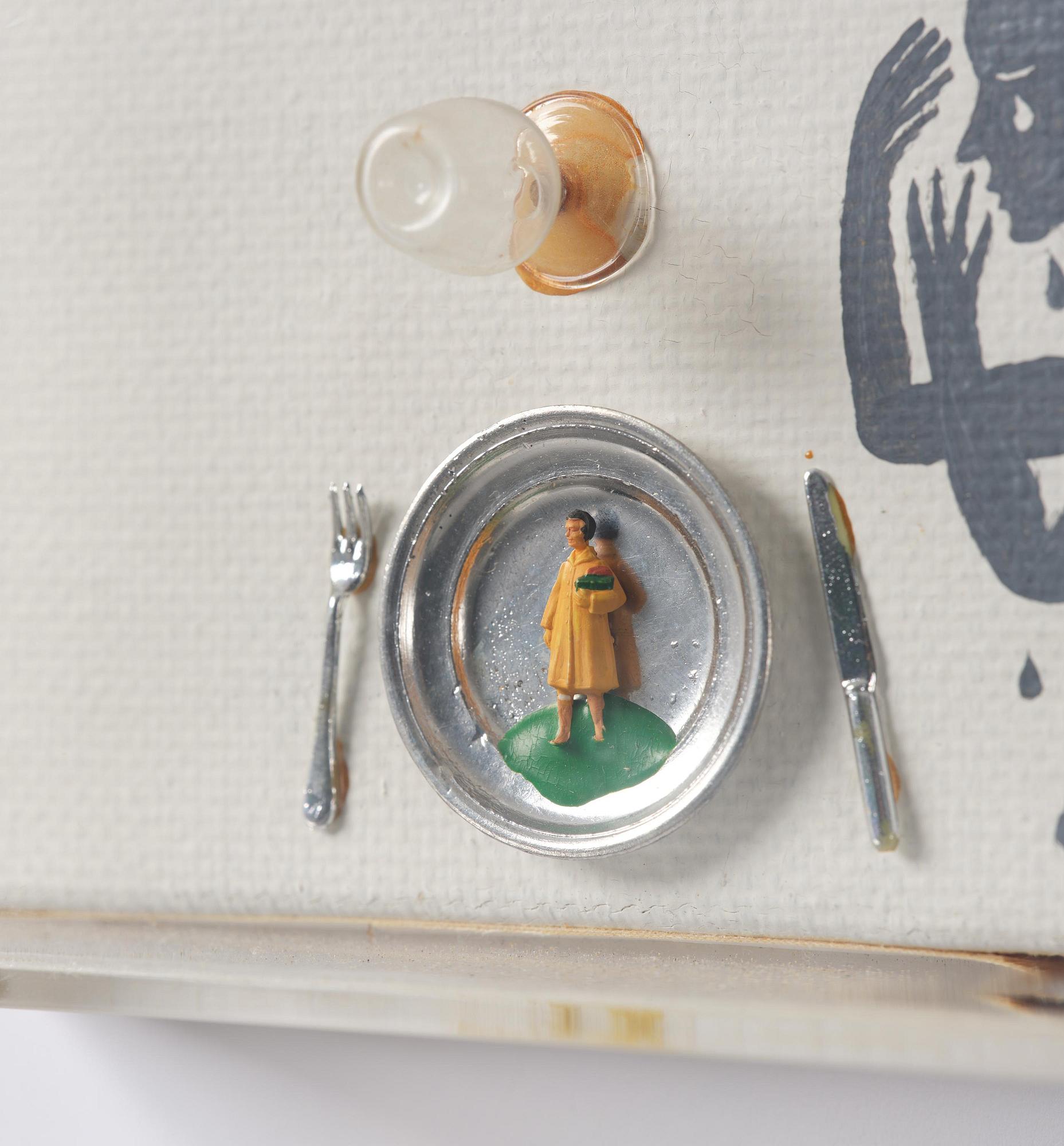 Marie-Louise Ekman, "En dam som går hemifrån".