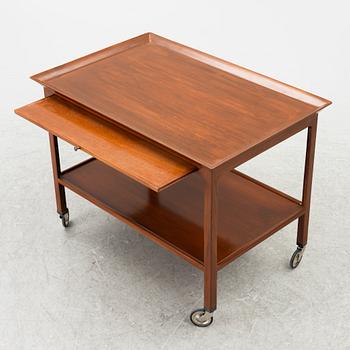 Serving cart, mid-20th century.