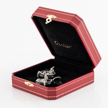 Cartier Panthère ett par örhängen.