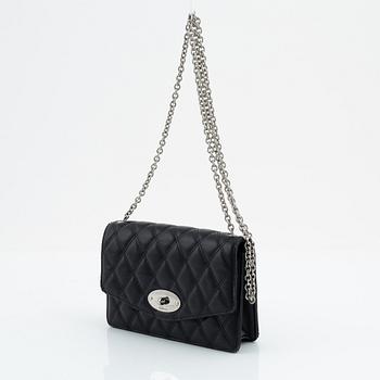 Mulberry, a black, quilted leather 'Small Darley' handbag, 2019.