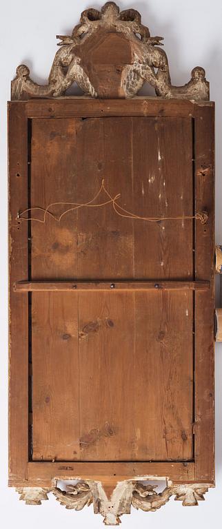 A Gustavian mirror by J Åkerblad and A Öberg.