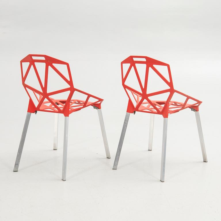 Konstantin Grcic, stolar, ett par, "Chair one", Magis, 2000-tal.