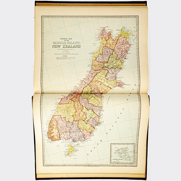 Andrew Garran 'Picturesque atlas of Australasia', 1st edition, 3 volume set, Sidney 1886-88.