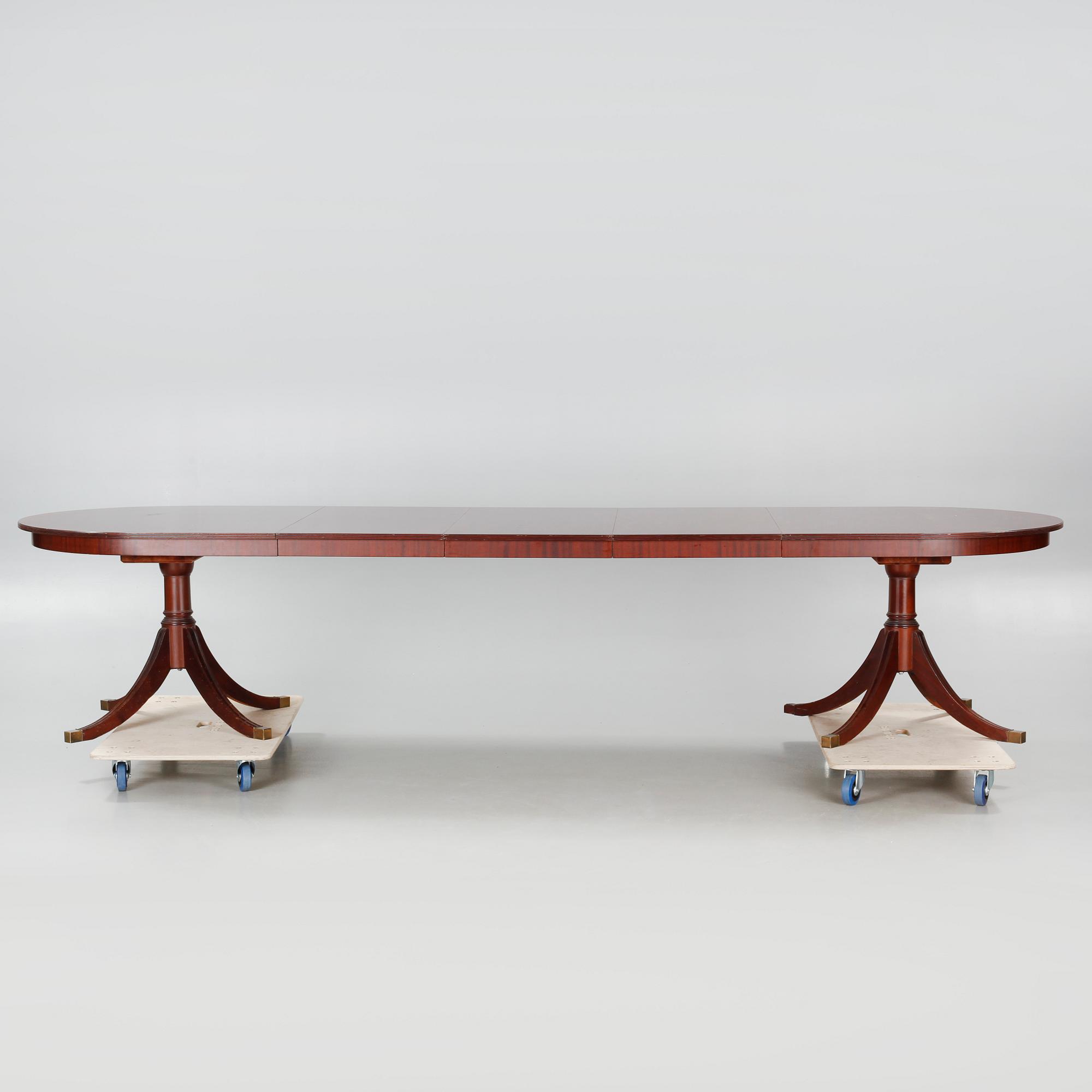 A table in English style from the second half of the 20th century.