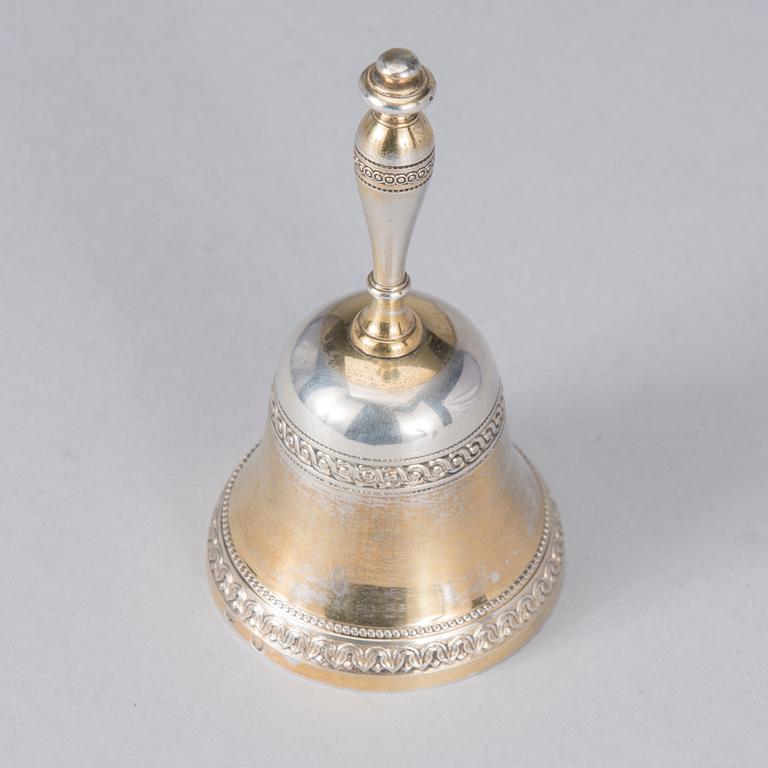 BORDSPINGLA, förgylld silver, Frankrike ca 1900. Vikt ca 108,2 g.