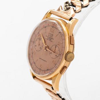 Titus, chronograph, wristwatch, 37.5 mm.