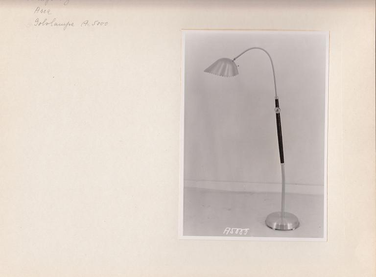Asea, a rare Swedish Modern floor lamp model A5000, 1940s.