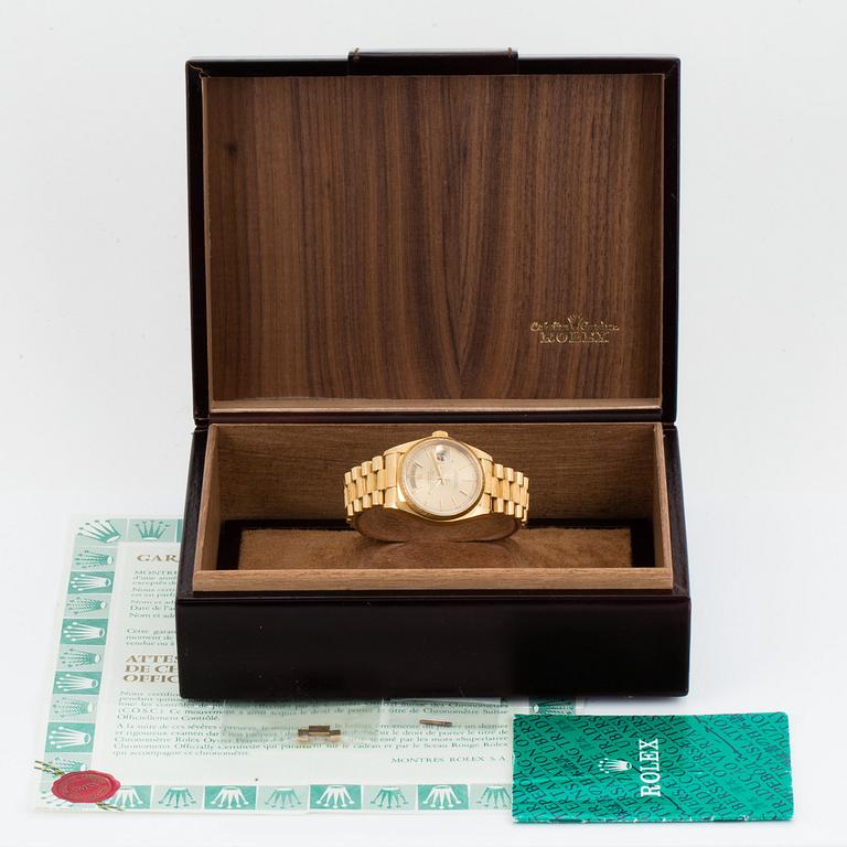 ROLEX, Day-Date, "Bark Finish".