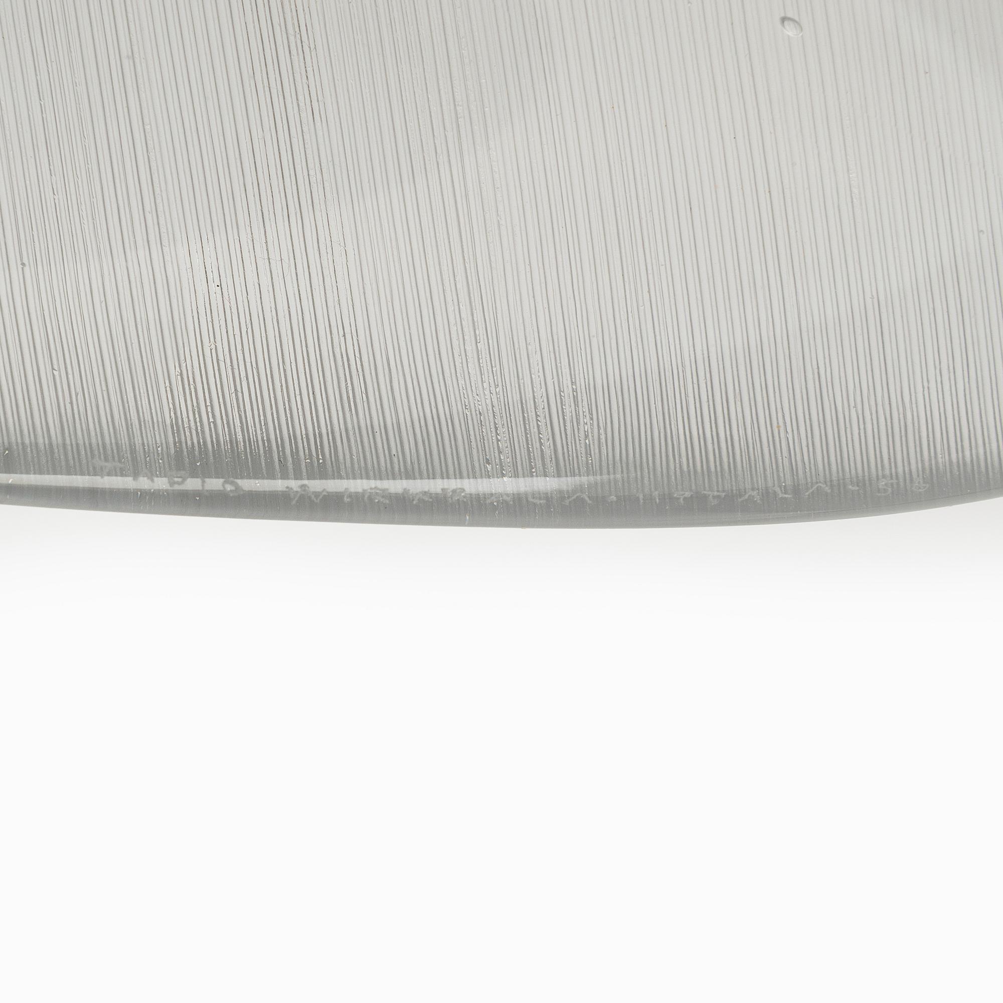 Tapio Wirkkala, taide-esine 3869, "Sulka" signeerattu Tapio Wirkkala Iittala -56.