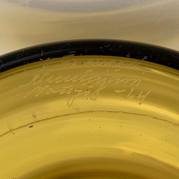 Kaj Franck, karaff KF 503, signerad, K. Franck, Nuutajärvi Notsjö -64.