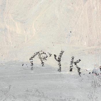 CAMILLA PYK, oil on canvas, signed.