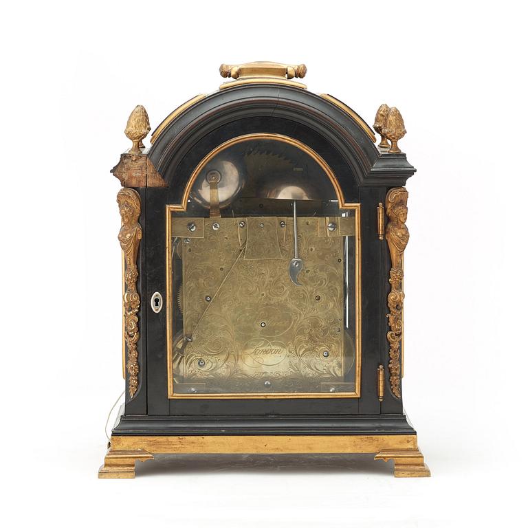 An mid 18th century quarter-chiming table clock by John Ellicott (1706-1772), London.