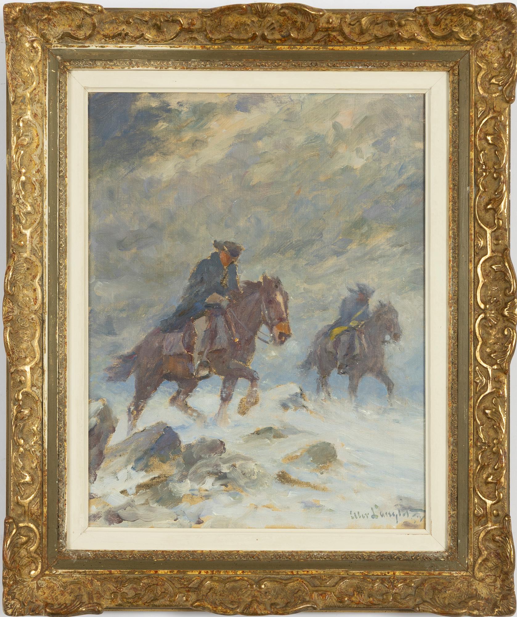 Alexander Langlet, Carolinians in a storm.