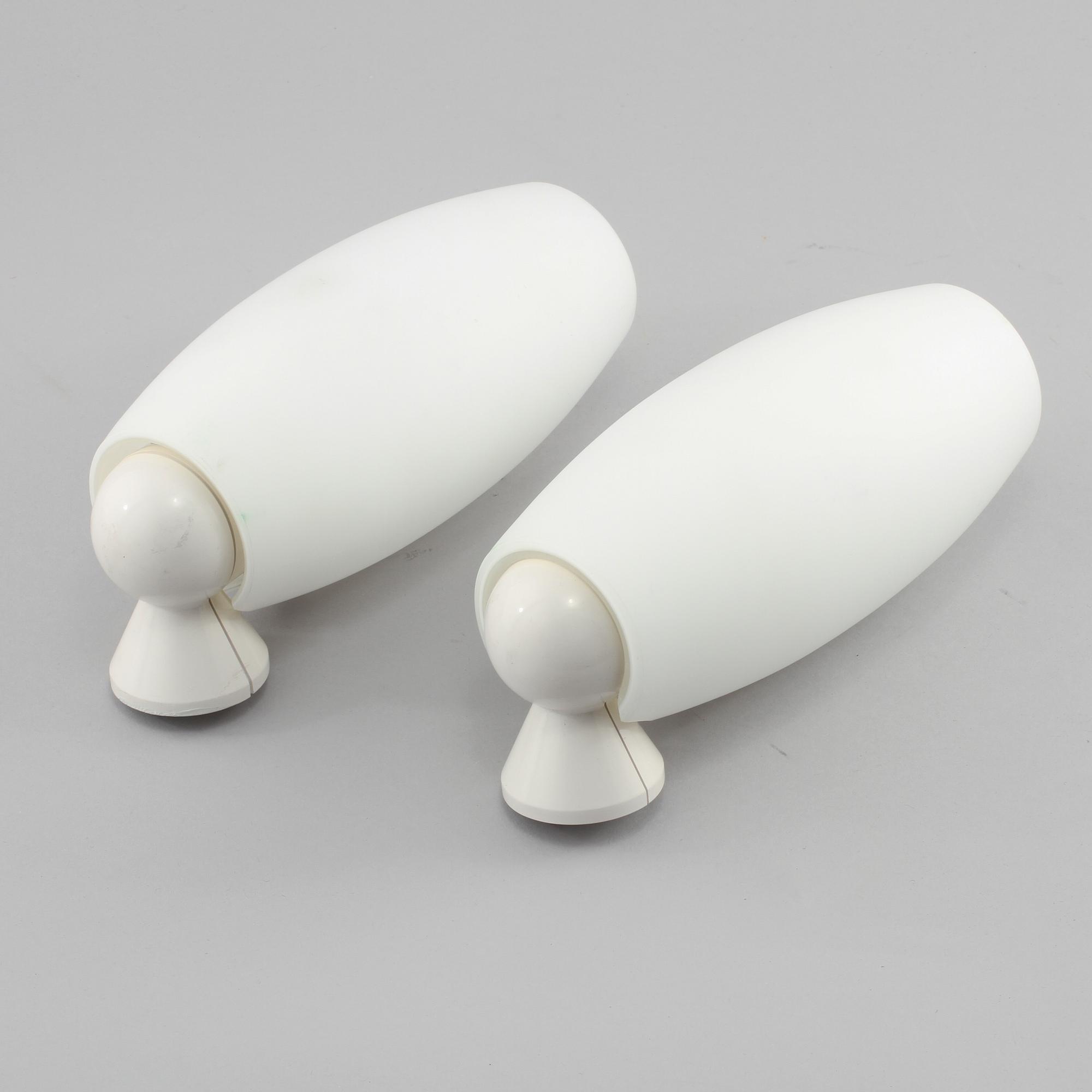 VÄGGLAMPOR, ett par, "Venezia", Matteo Thun, Flos, Italien, 1900/2000-tal.