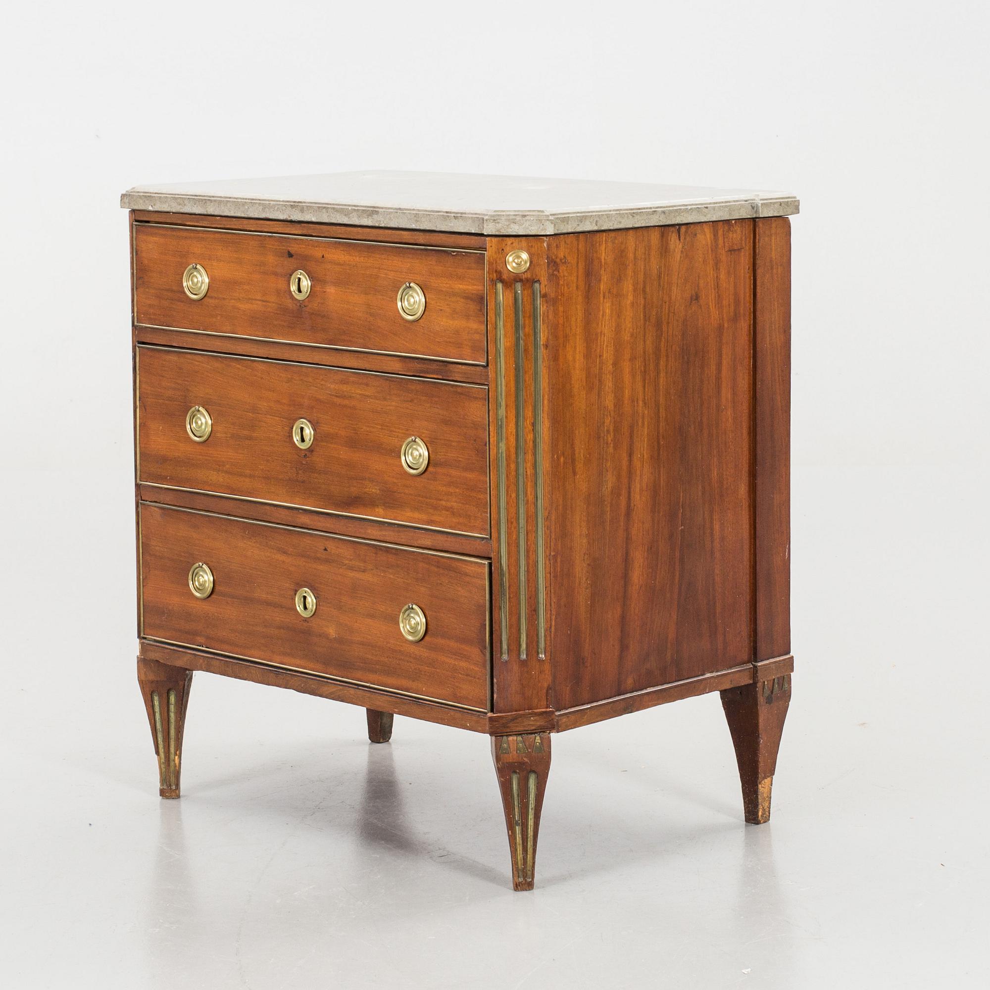 A swedish gustavian Drawer 18th century.