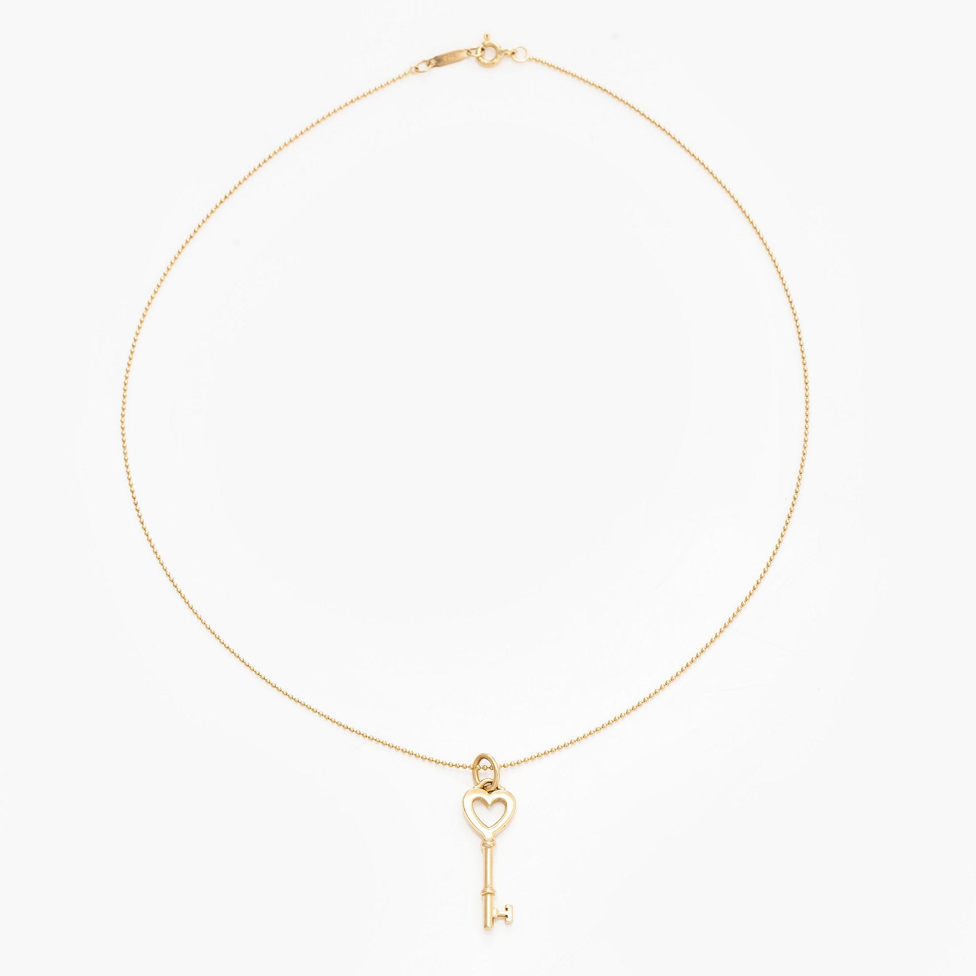 Tiffany & Co, halsband, "Tiffany Keys", 18K guld.