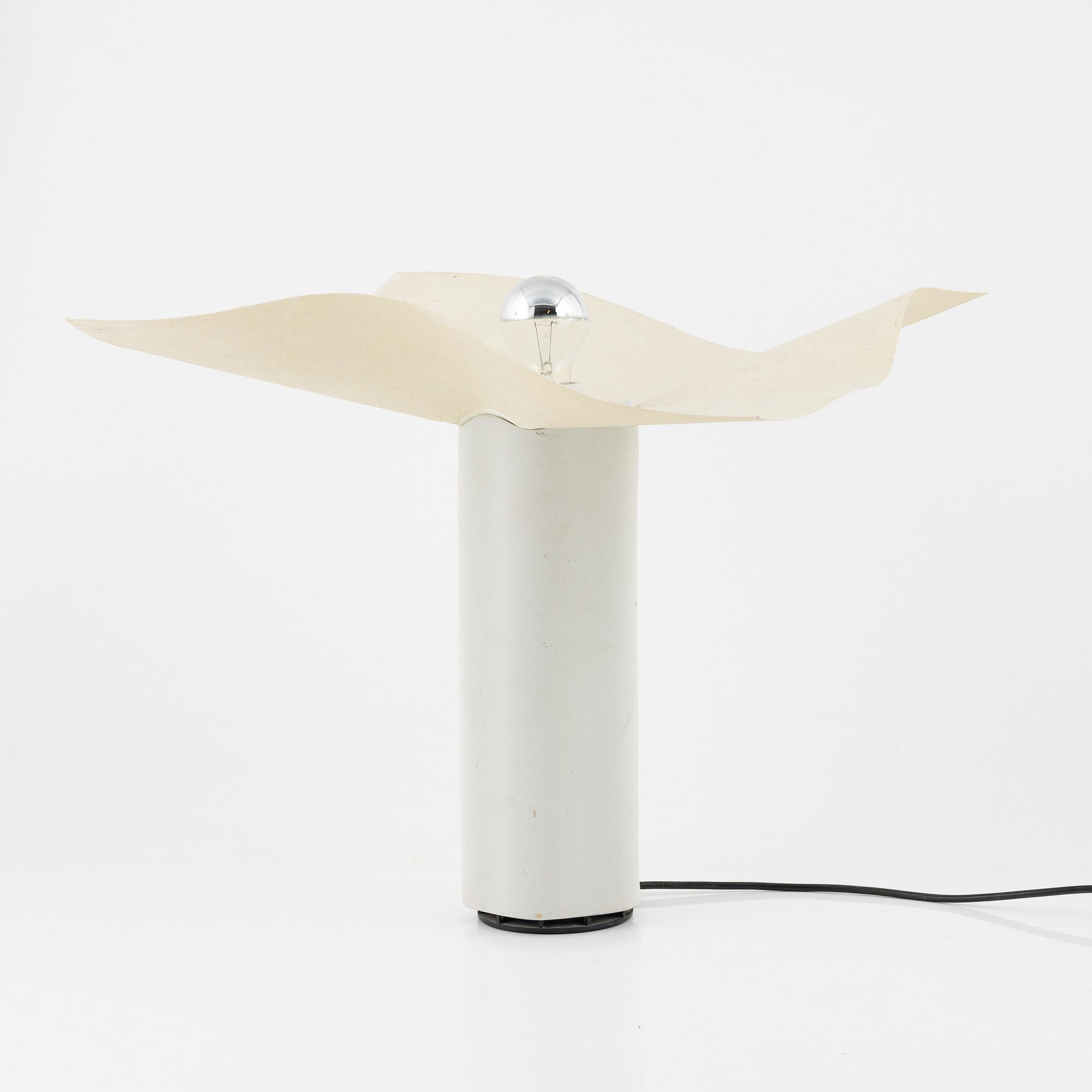 Mario Bellini, a 'Area 40' table lamp, for Artemide, Italy, 1970's.