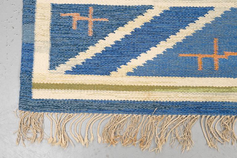 Britta Rendahl-Ljusterdal, a carpet, "Tarfala", rölakan, ca 300,5 x 201 cm signed BR.