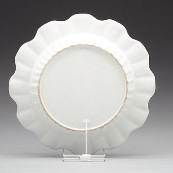 A famille rose dish, Qing dynasty, Qianlong (1736-95).