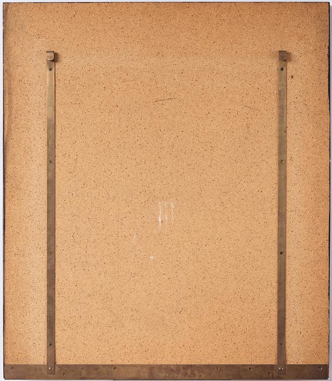 Uno Åhrén & Anna Petrus, a pewter mirror,  Svenskt Tenn, Stockholm, model 516, designed in 1927.