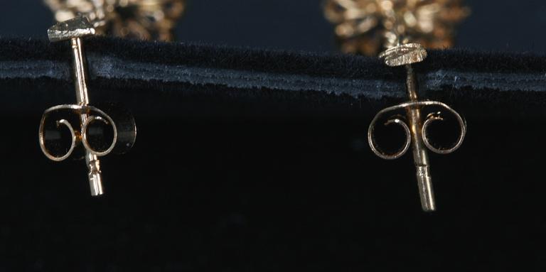 ÖRHÄNGEN, guld 18K.