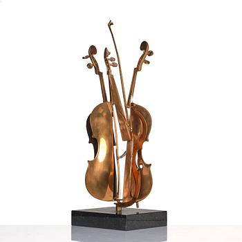 Arman (Armand Pierre Fernandez), "Sliced violin".