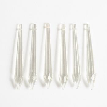 Chandelier, circa 1900, Gustavian style.