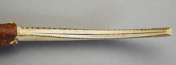 SAMEKNIV, Nils Nilsson Skum, renhorn. Signerad och daterad 1937.