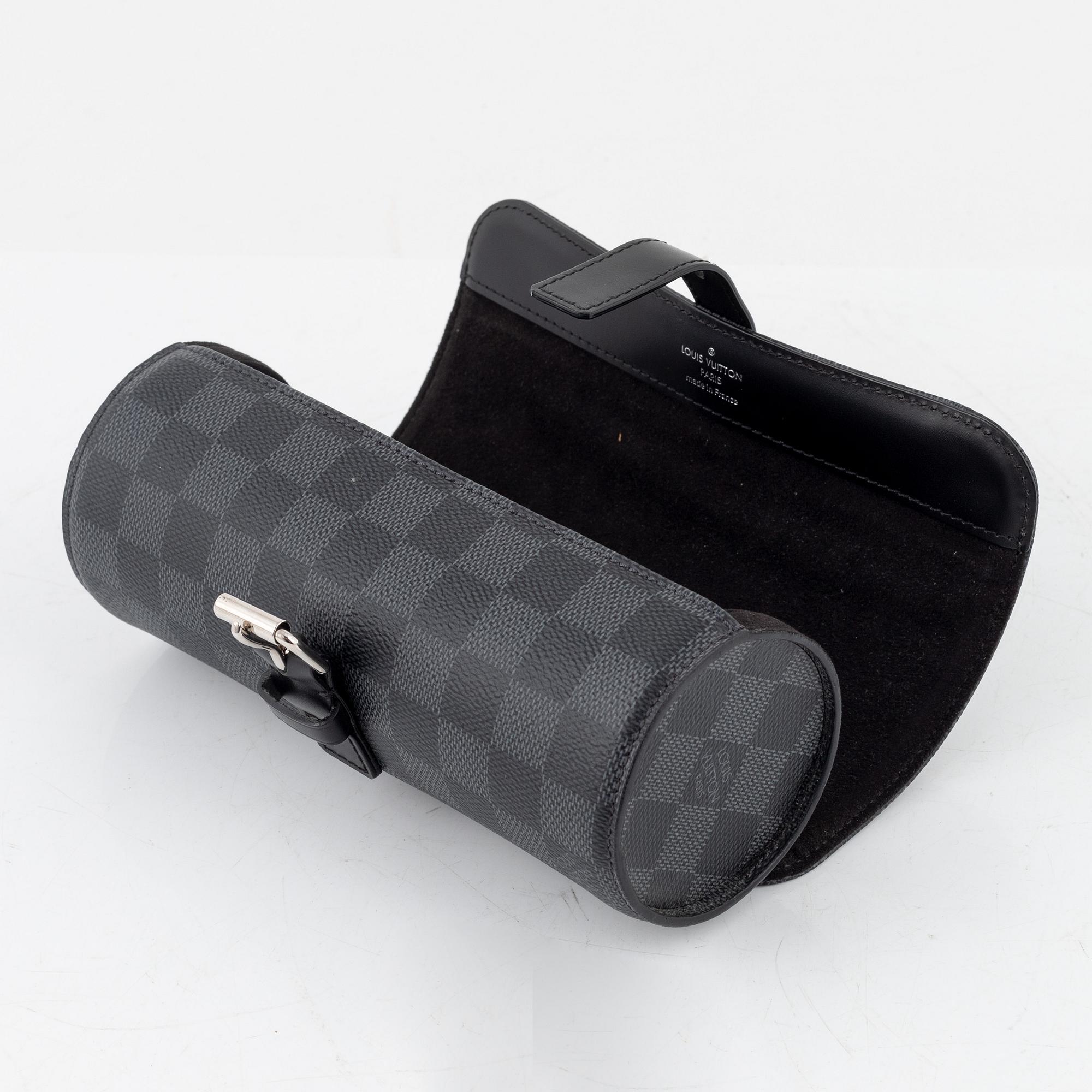 Louis Vuitton, klocketui, "3 wach case",.