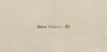 OSMO NISSINEN, olja på duk, signerad och daterad -85.