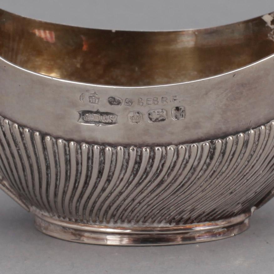 PARTI SILVER, 5 delar. Tot ca 220 g. Bl a Birmingham 1897.