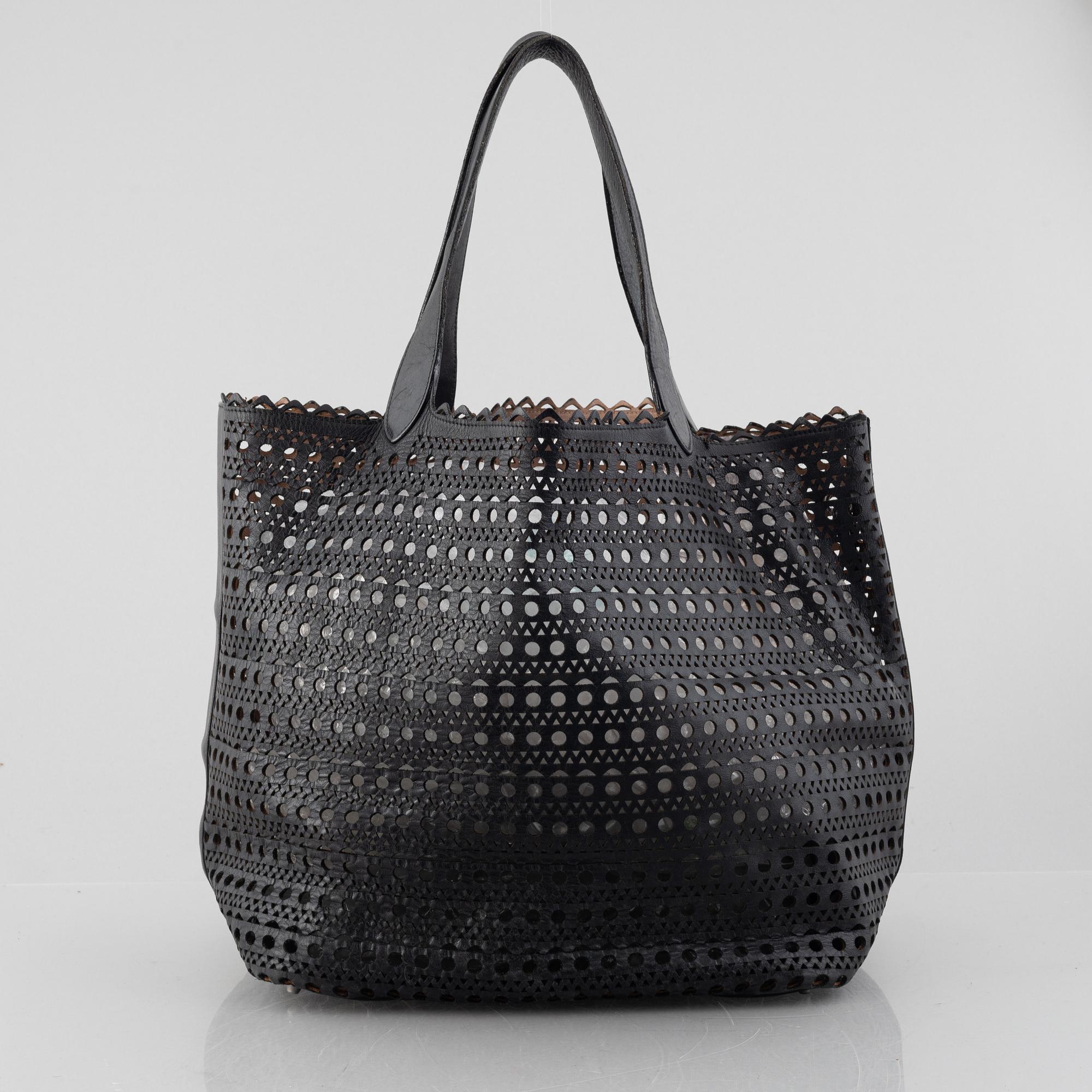 Alaïa, bag "Cabas Pression".