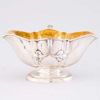 A SAUCE BOAT, silver, Sazikov, St. Petersburg 1880.