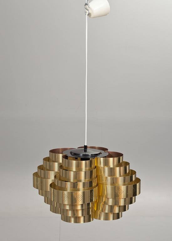 TAKLAMPA, 1950/60-tal. Höjd ca 25 cm.