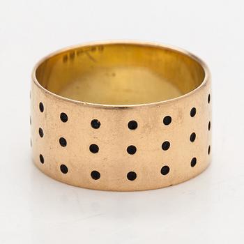 Kalevala Koru, ring, "Kaira", 14K gold, Helsinki 1960.