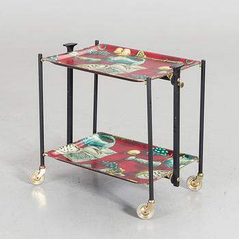 A GERLINOL SERVING TROLLEY.